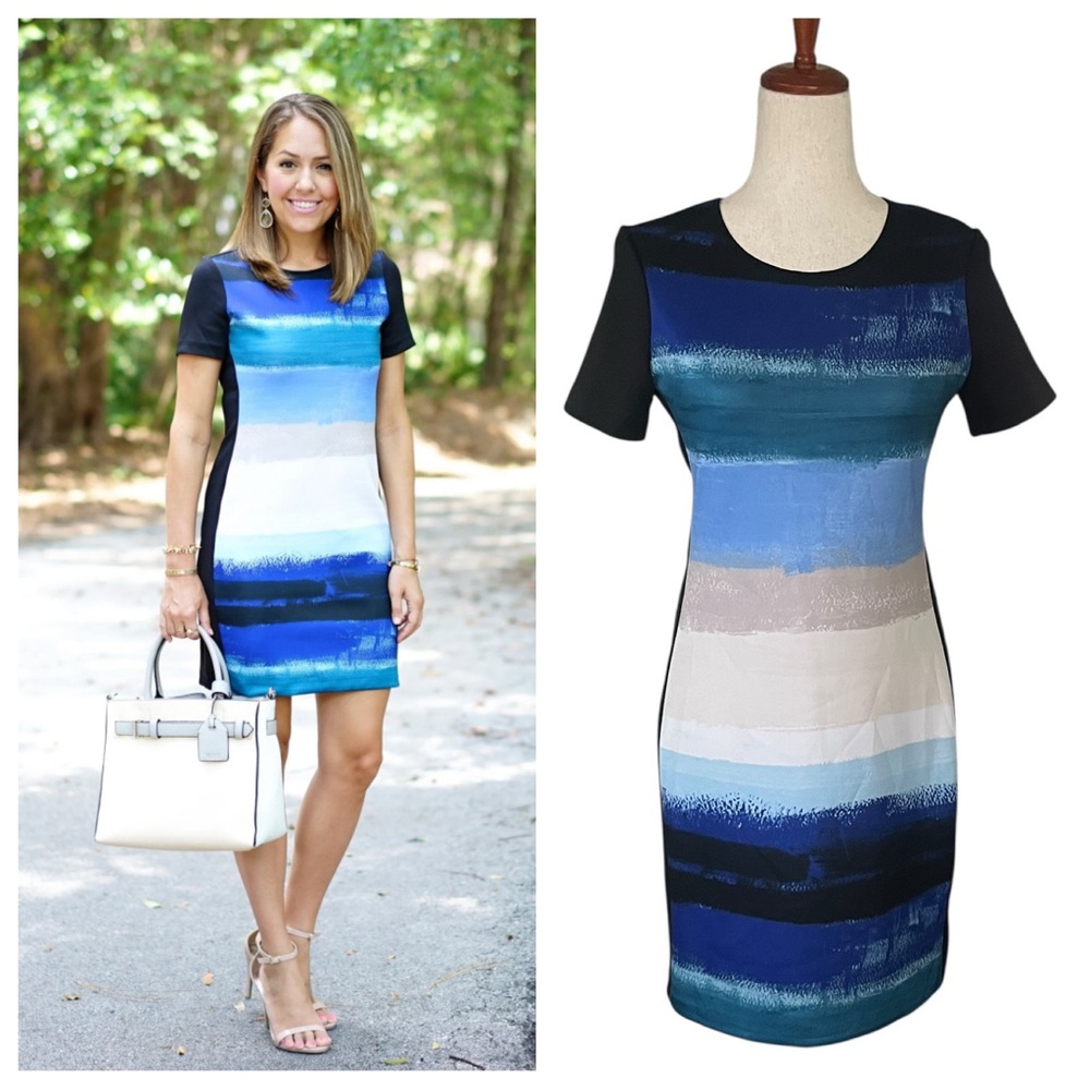 REED Krakoff limited edition short sleeve bodycon sheath dress